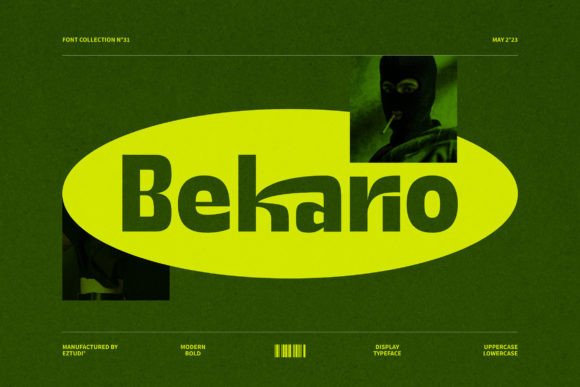 Bekario: A Modern Sans Serif Typeface for Digital Branding