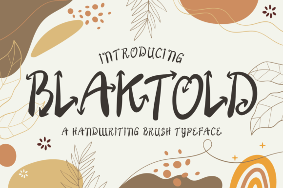 Blaktold Typeface Review: Elevating Editorial Design with Bold Decorative Typography