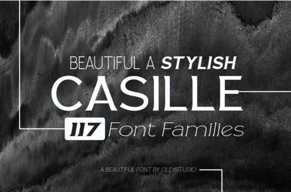 Casille Typeface: Elevating Digital Brand Identity with Elegant Serif Design