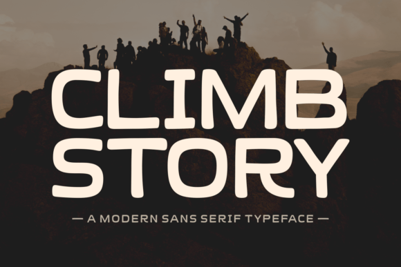 Climb Story Typeface: Elevating Handmade Brand Identity