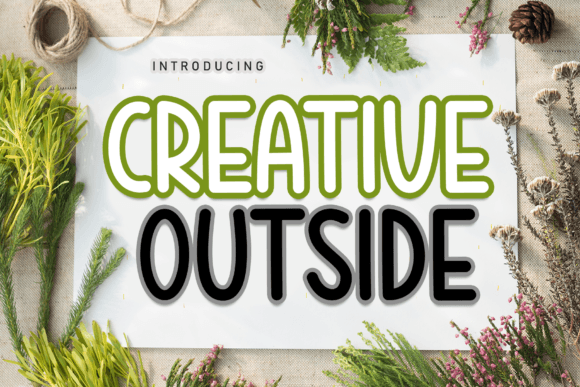 Creative Outside: The Handwritten Typeface That Upgraded My Brand Identity