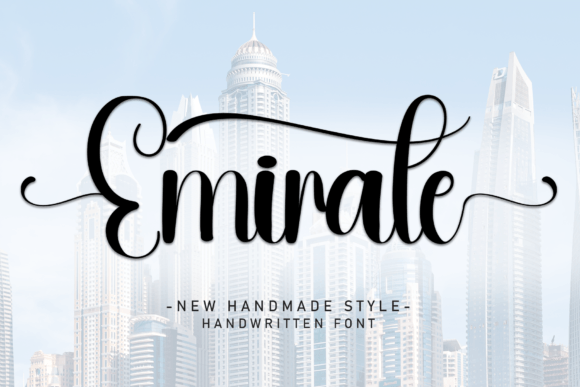 Emirate Handwritten Font: A Sweet Touch for Digital Branding
