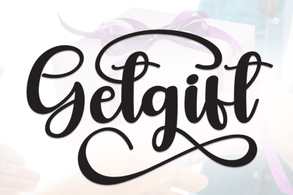 Getgift Typeface Review: A Sweet Handwritten Display Font for Editorial Design