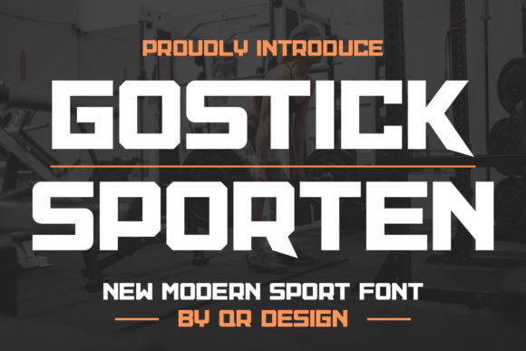 Gostick Sporten: The Bold Typeface for High-Impact Campaign Design