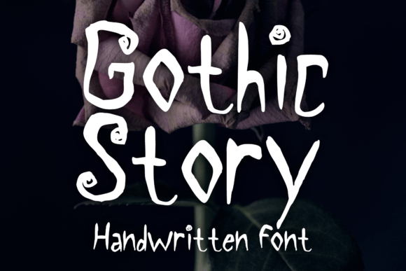 Gothic Story: The Handwritten Display Typeface for Scroll-Stopping Campaigns
