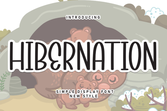 Hibernation: A Sweet Handwritten Typeface for Creative Branding
