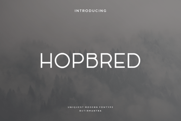 Hopbred: The Modern Sans Serif Font for Polished Branding