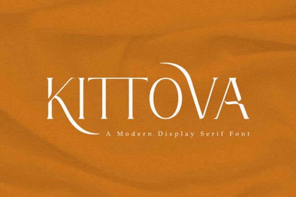 Kittova: A Modern Display Serif for Elevated Brand Identity