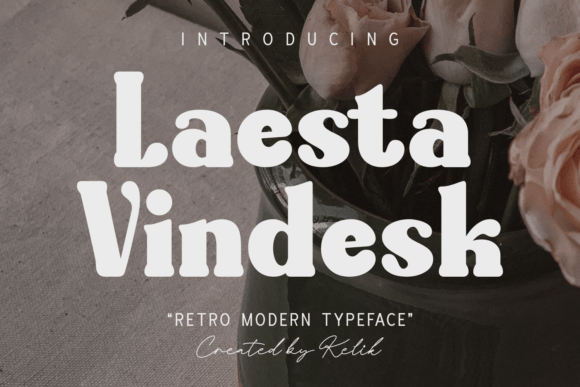 Laesta Vindesk: The Modern Retro Typeface for Standout Campaigns