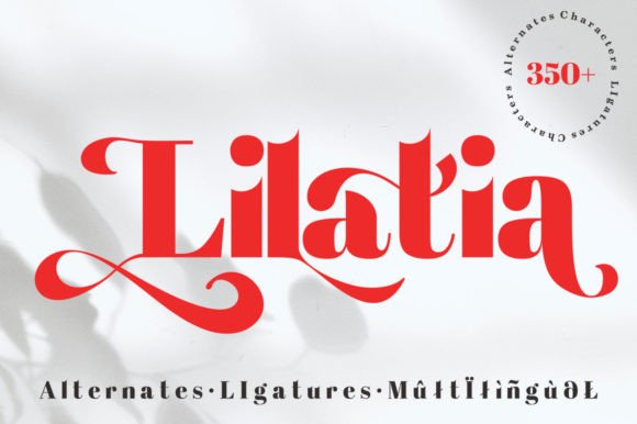 Lilatia: A Sophisticated Serif Typeface for Modern Web Design