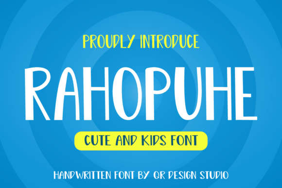 Rahopuhe: Bold Display Typeface for Scroll-Stopping Social Campaigns