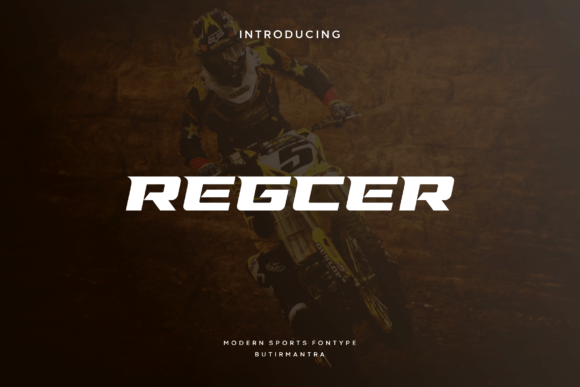 Regcer: A Dynamic Sans Serif Typeface for High-Impact Web Design
