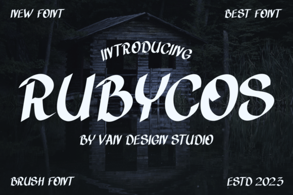 Rubycos Typeface: A Delicate Serif for Elegant Branding