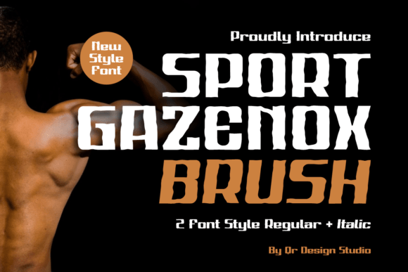 Sport Gazenox Brush: A Bold Type Choice for Dynamic Brand Identity