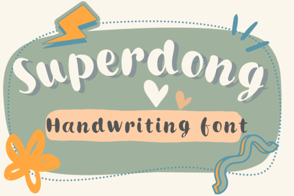 Superdong: A Sweet Handwritten Typeface for Editorial Design