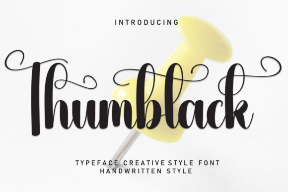 Thumbtack Font Review: A Sweet Handwritten Typeface for Brand Identity