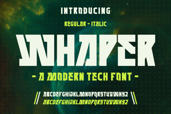 Whaper Typeface: Elevating Editorial Design with Bold Modern Typography