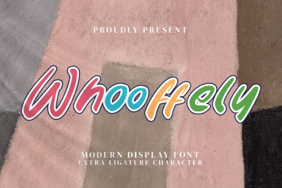 Whooffely: A Modern Script Font for Digital Branding